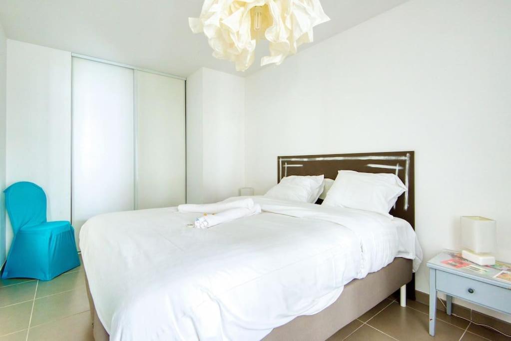 Super T2 Climatise Avec Balcon A Pied Plage Catalan Marselha Exterior foto